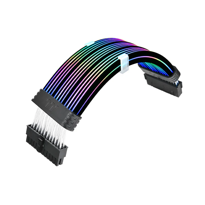 Tt Mod 24 pin ARGB Cable, Illuminated Extension Cable - Image 2