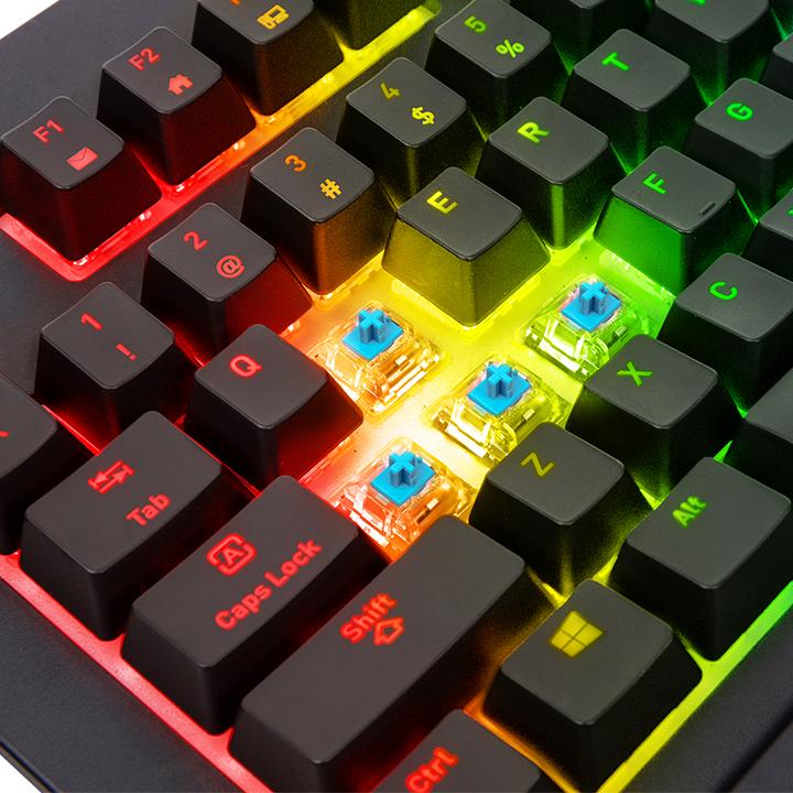TT Premium X1 RGB Cherry MX Blue Keyboard - Image 6