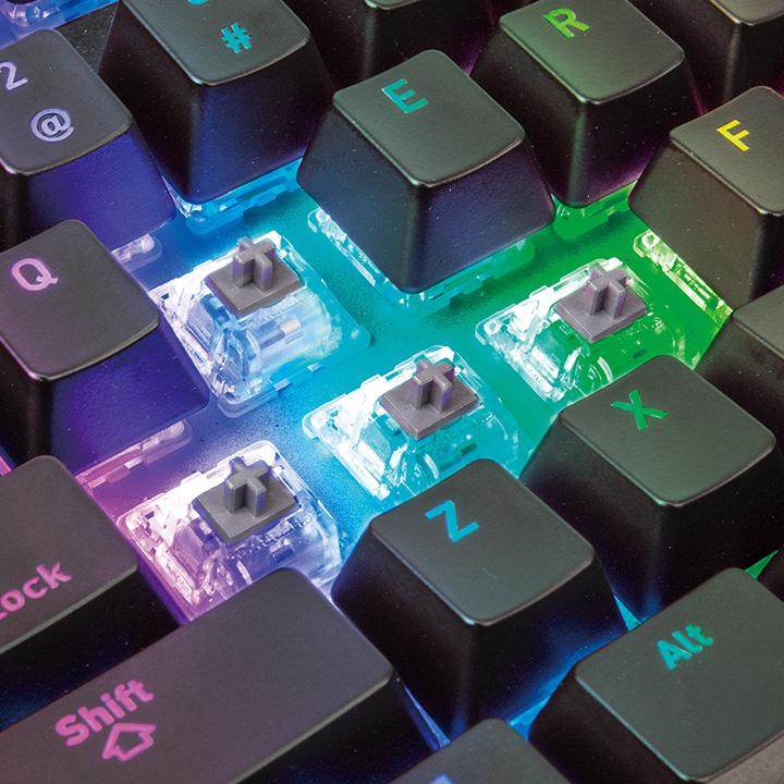 TT Premium X1 RGB Cherry MX Silver Keyboard - Image 6