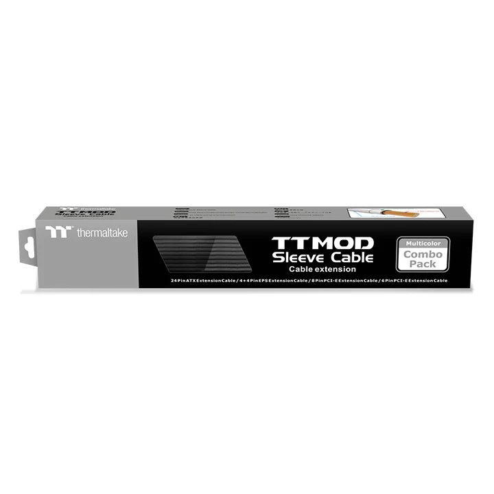 TtMod Sleeve Cable (Cable Extension) – Black - Image 2