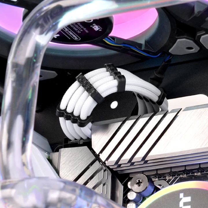 TtMod Sleeve Cable (Cable Extension) – White - Image 3