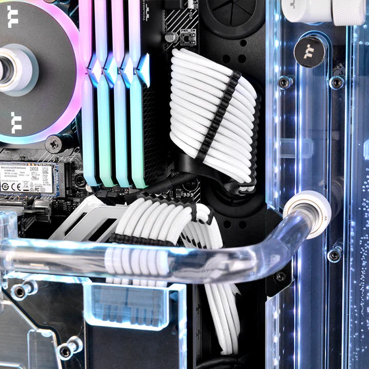 TtMod Sleeve Cable (Cable Extension) – White - Image 4
