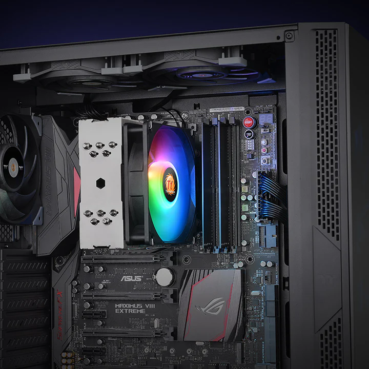 UX 210 ARGB Lighting CPU Cooler - Image 6