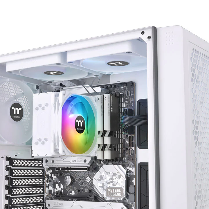 UX200 SE ARGB Lighting  CPU Cooler White - Image 5