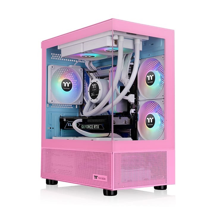View 170 TG ARGB Bubble Pink Micro Chassis - Image 2