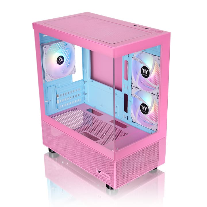 View 170 TG ARGB Bubble Pink Micro Chassis - Image 3