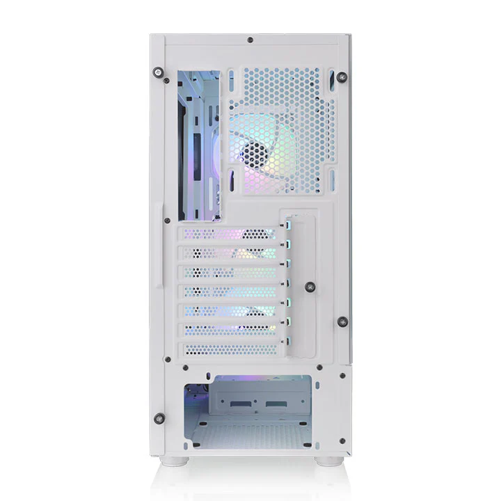 View 200 TG ARGB Snow Mid Tower Chassis - Image 6