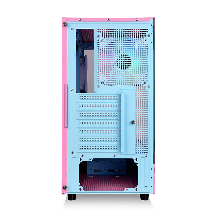 View 270 Plus TG ARGB Bubble Pink Mid Tower Chassis - Image 3