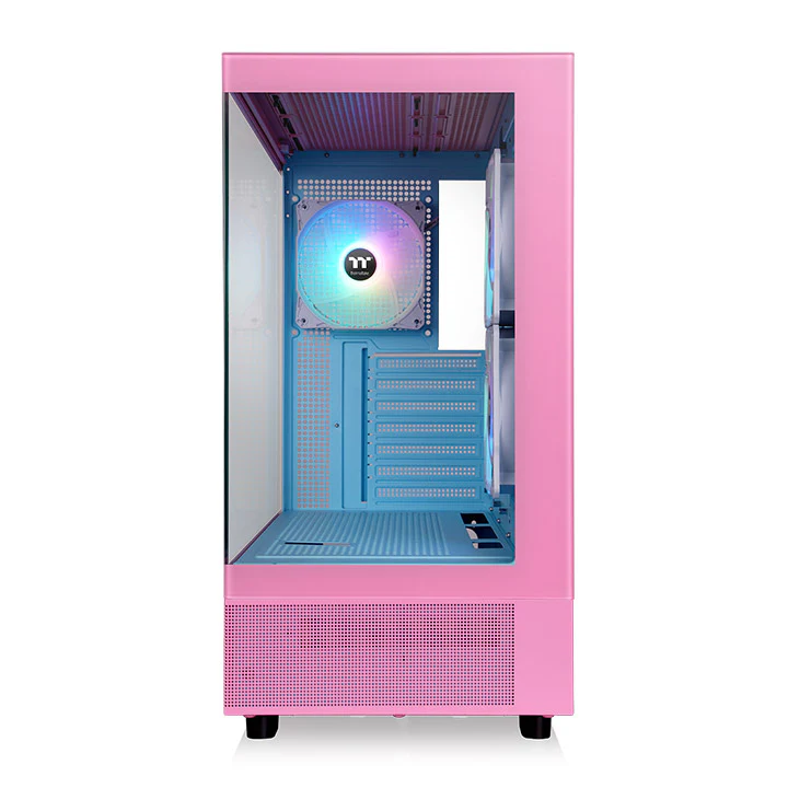 View 270 Plus TG ARGB Bubble Pink Mid Tower Chassis - Image 4