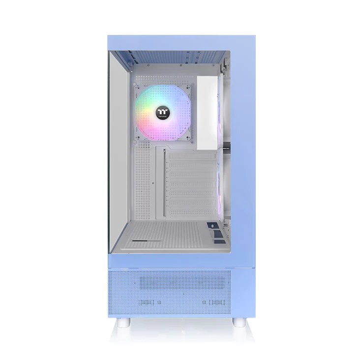 View 270 Plus TG ARGB Hydrangea Blue Mid Tower Chassis - Image 2