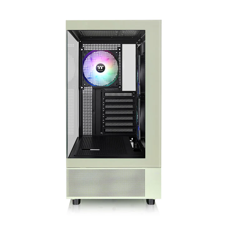 View 270 Plus TG ARGB Matcha Green Mid Tower Chassis - Image 2