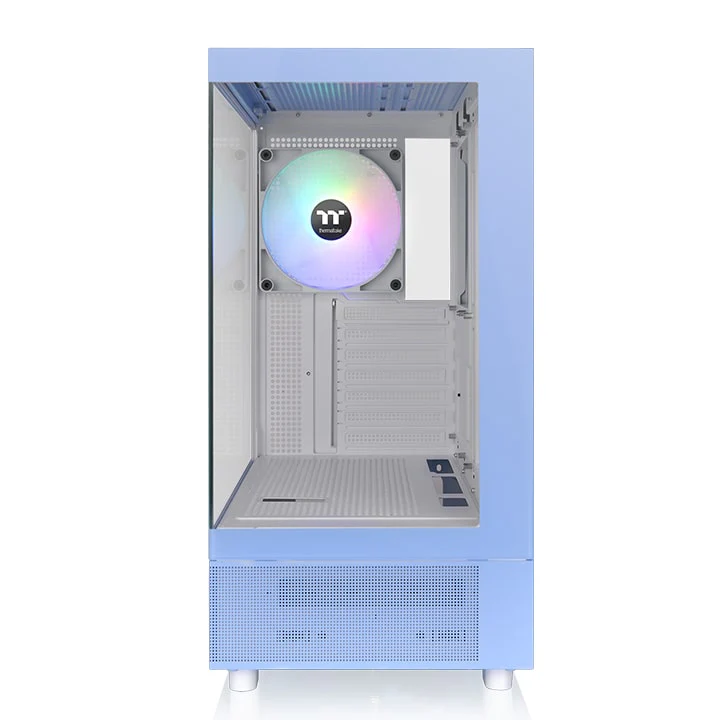 View 270 TG ARGB Hydrangea Blue Mid Tower Chassis - Image 3
