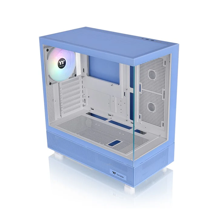 View 270 TG ARGB Hydrangea Blue Mid Tower Chassis - Image 7