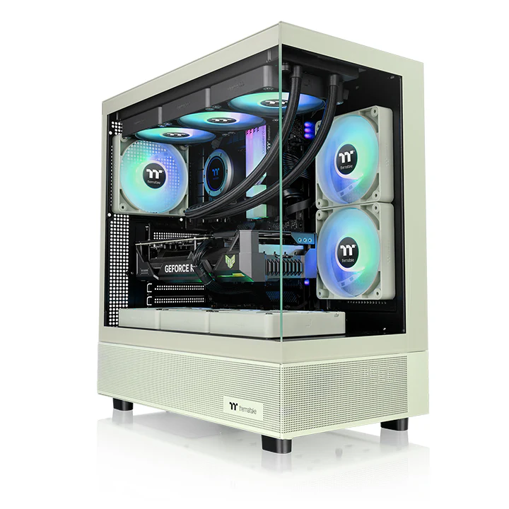 View 270 TG ARGB Matcha Green Mid Tower Chassis - Image 2