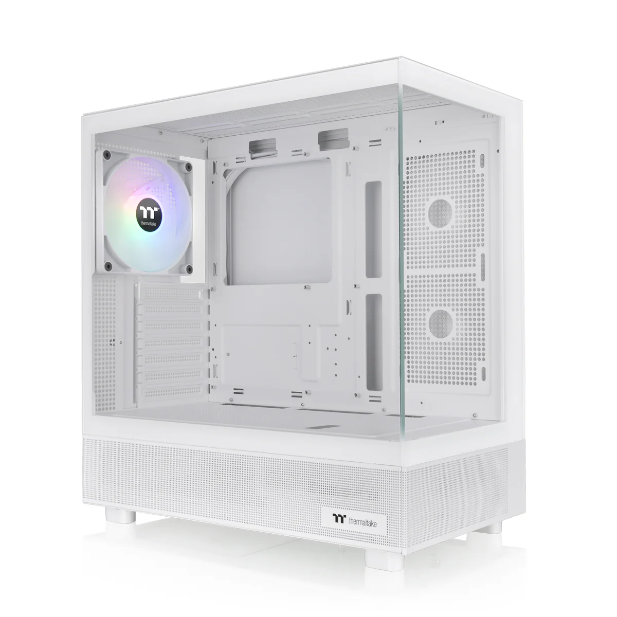 View 270 TG ARGB Snow Mid Tower Chassis