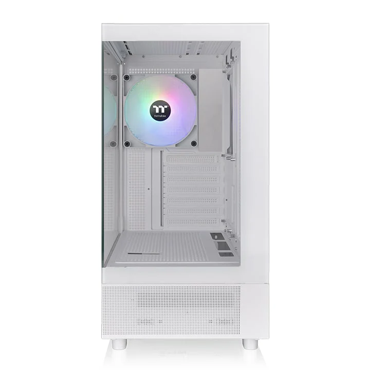 View 270 TG ARGB Snow Mid Tower Chassis - Image 3