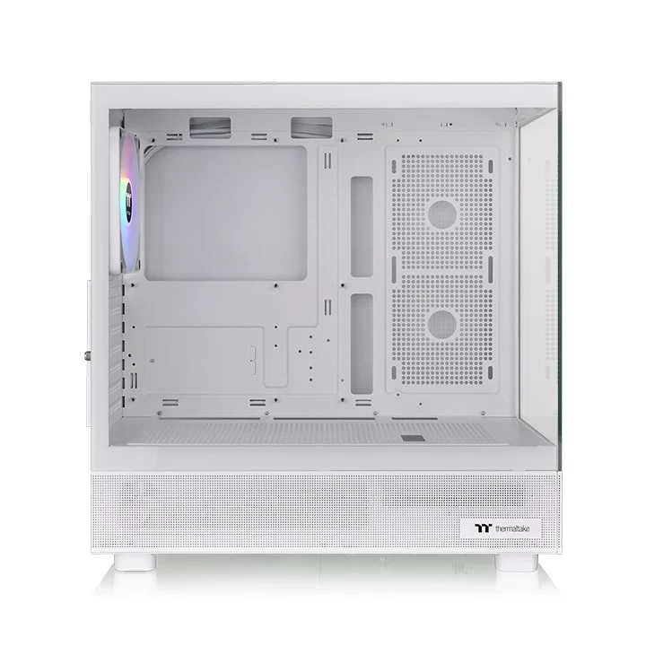 View 270 TG ARGB Snow Mid Tower Chassis - Image 5