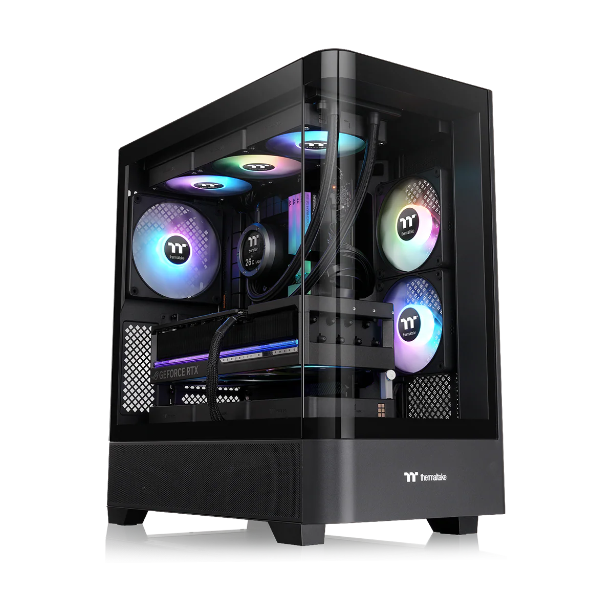 View 290 TG ARGB Mid Tower Chassis - Image 2