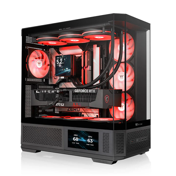 View 370 TG ARGB Mid Tower Chassis - Image 2