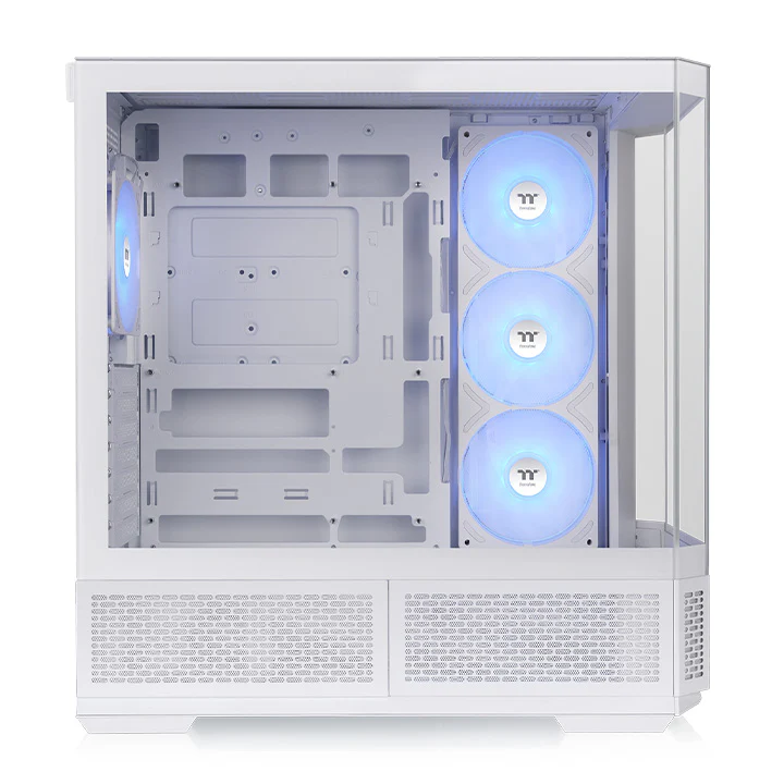 View 370 TG ARGB Snow Mid Tower Chassis - Image 5