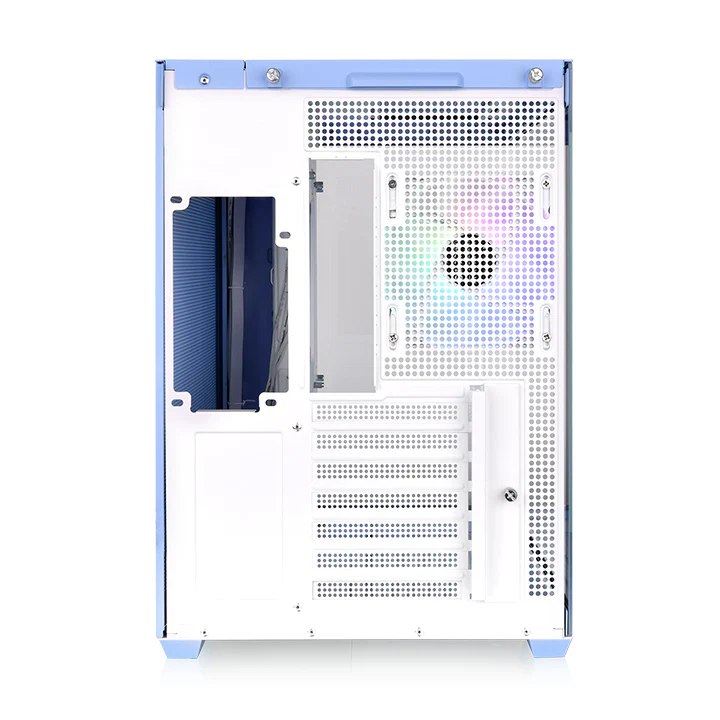 View 380 TG ARGB Hydrangea Blue Mid Tower Chassis - Image 6