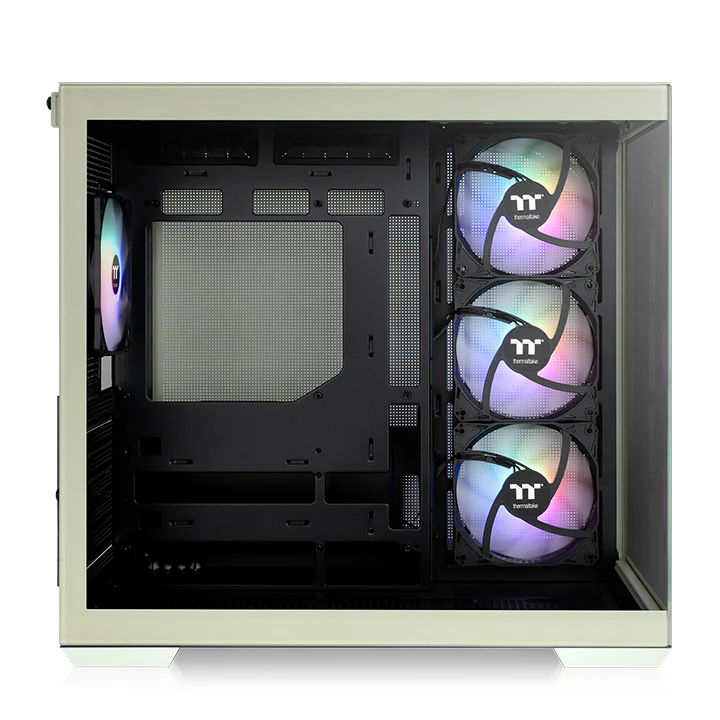 View 380 TG ARGB Matcha Green Mid Tower Chassis - Image 4