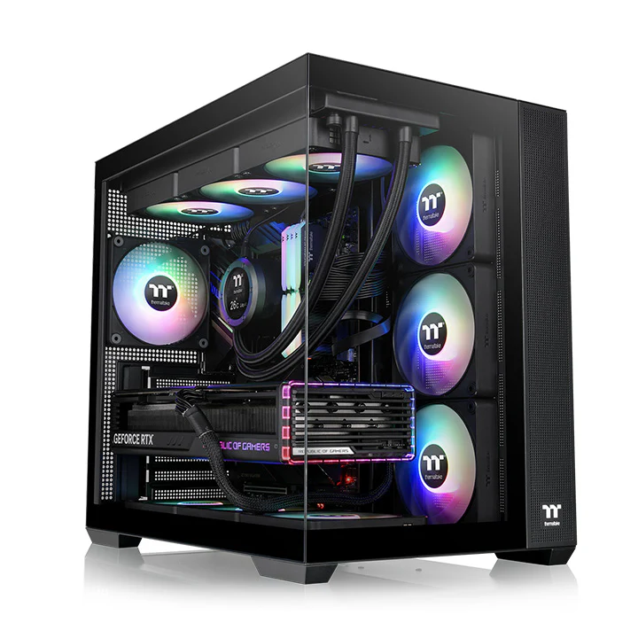 View 380 TG ARGB Mid Tower Chassis - Image 2