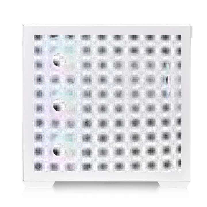 View 380 TG ARGB Snow Mid Tower Chassis - Image 5