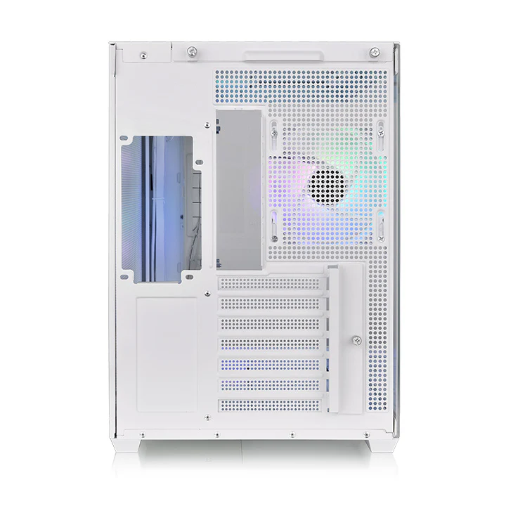 View 380 TG ARGB Snow Mid Tower Chassis - Image 6