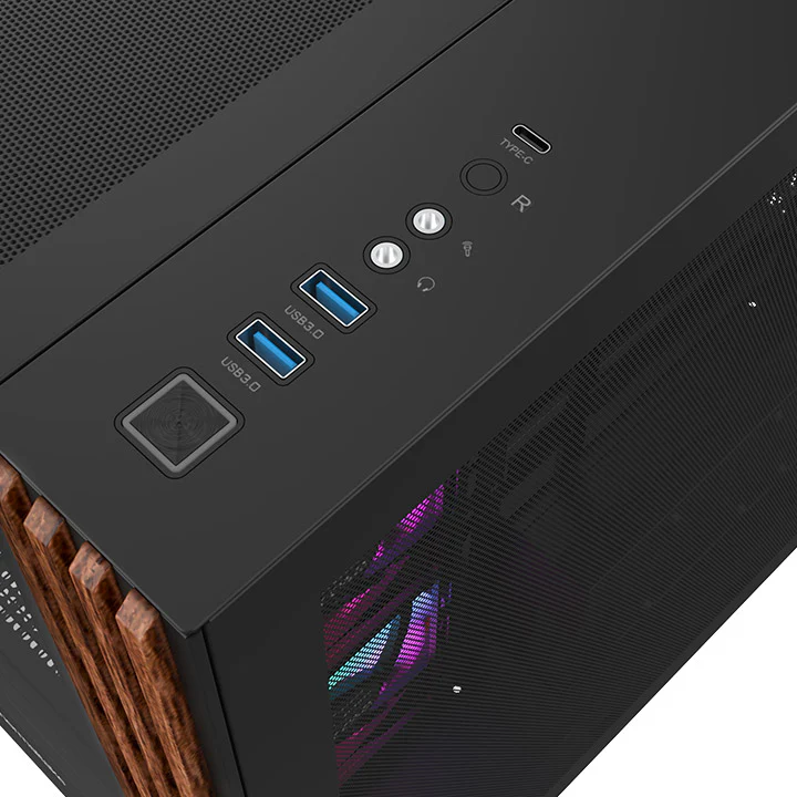 View 380 WS ARGB Mid Tower Chassis - Image 7