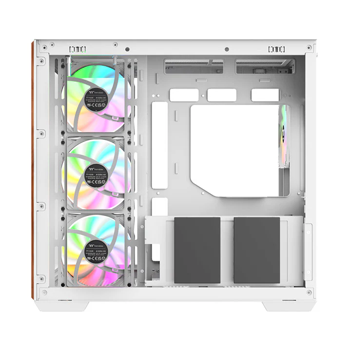 View 380 WS ARGB Snow Mid Tower Chassis - Image 4
