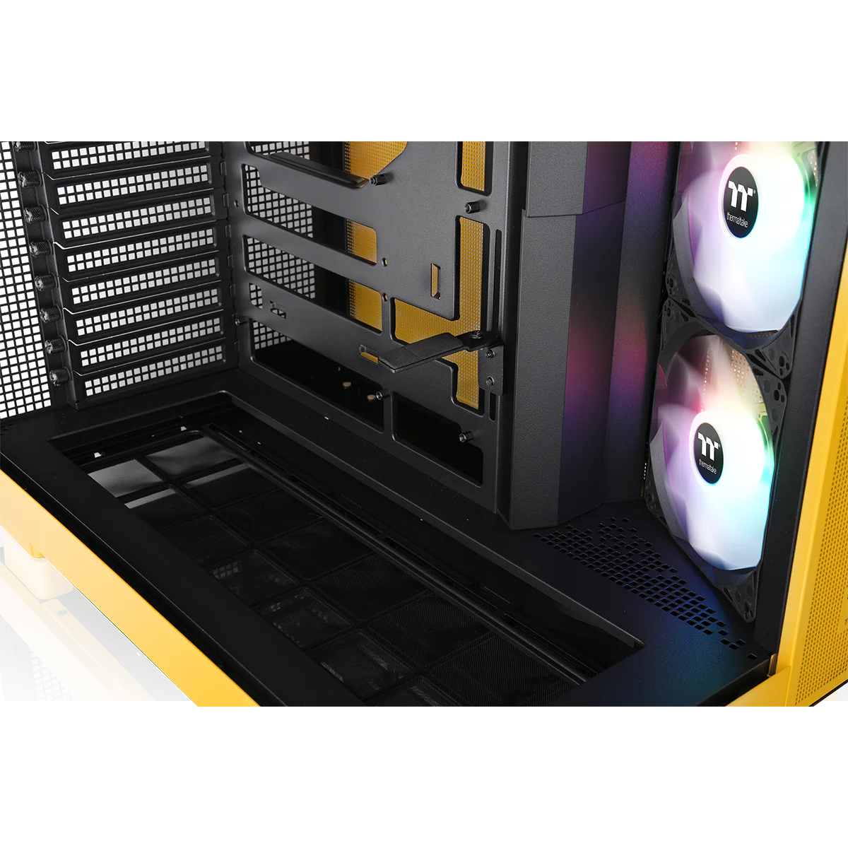 View 380 XL TG ARGB Bumblebee Mid Tower Chassis - Image 10
