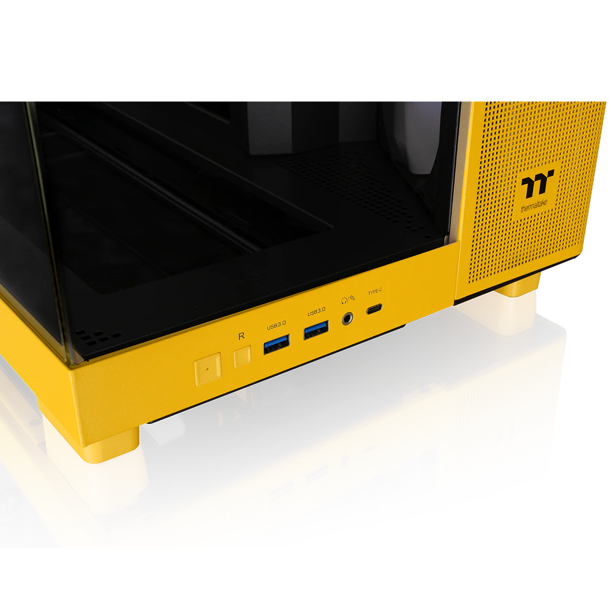 View 380 XL TG ARGB Bumblebee Mid Tower Chassis - Image 11