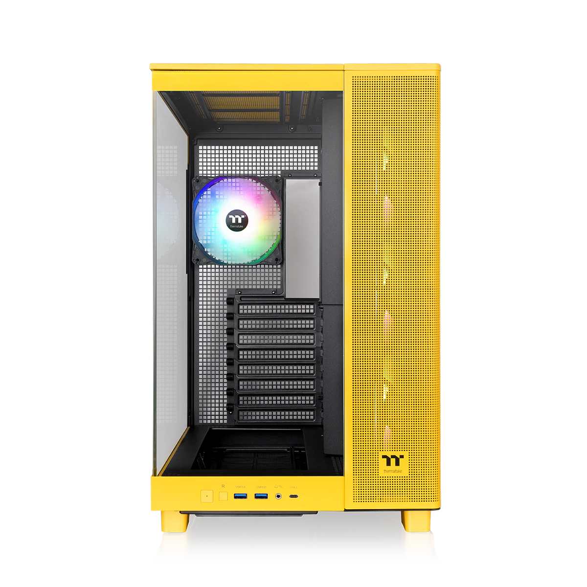 View 380 XL TG ARGB Bumblebee Mid Tower Chassis - Image 4