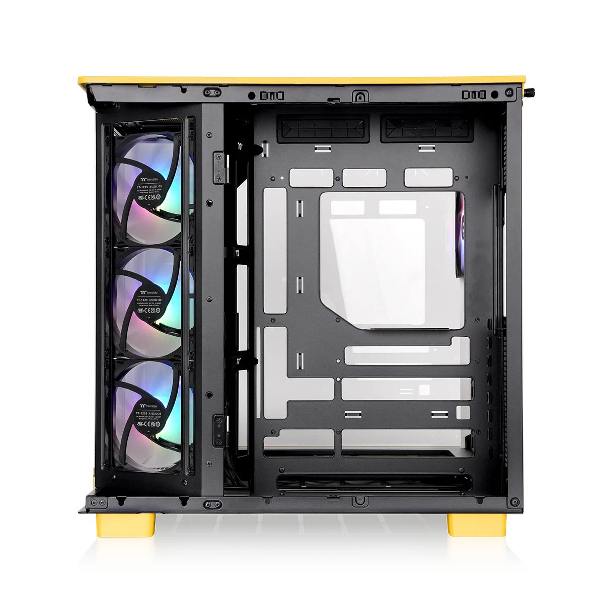View 380 XL TG ARGB Bumblebee Mid Tower Chassis - Image 8
