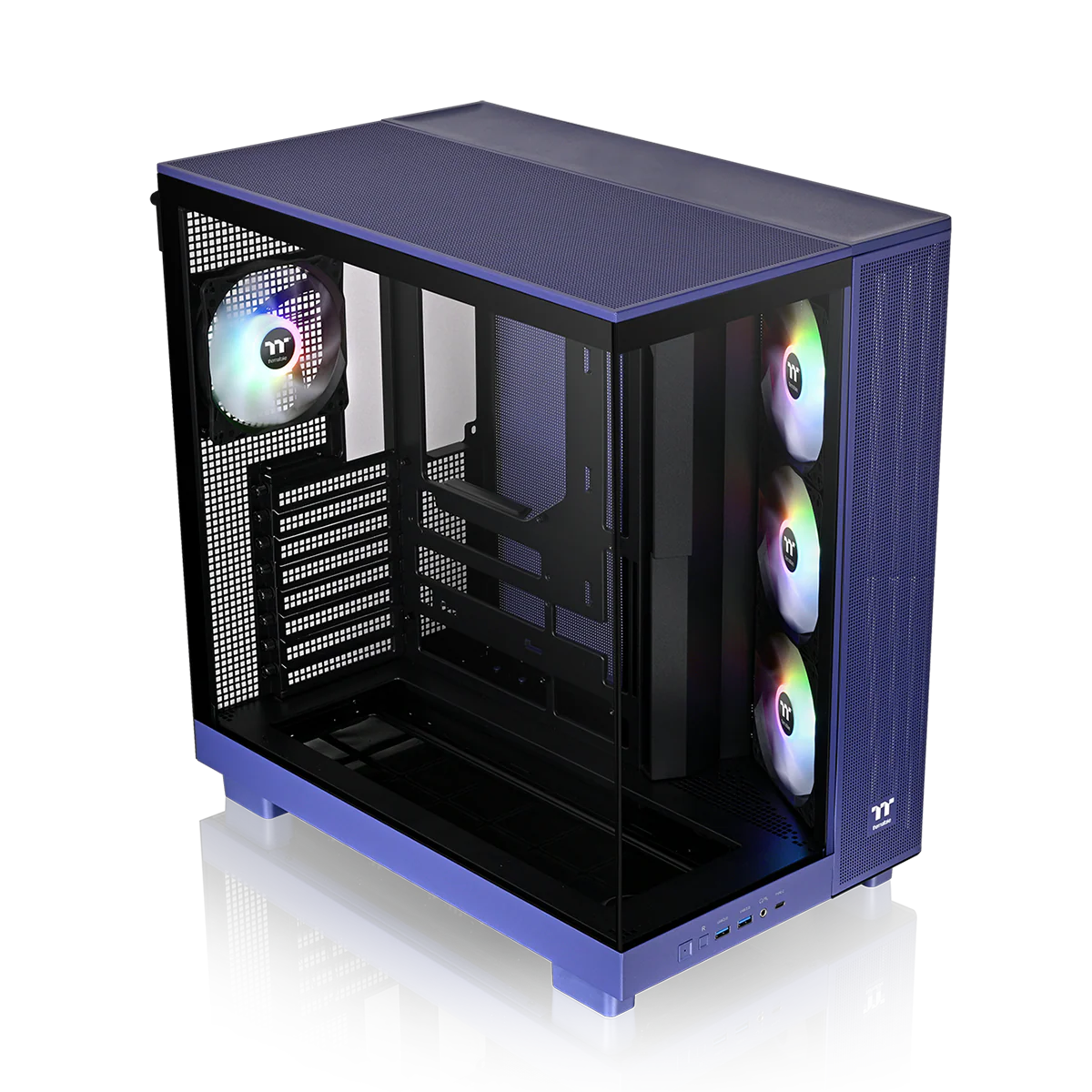 View 380 XL TG ARGB Future Dusk Mid Tower Chassis - Image 12