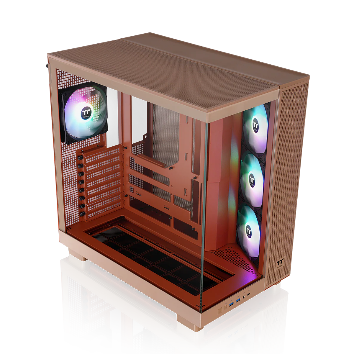 View 380 XL TG ARGB Gravel Sand Mid Tower Chassis - Image 12