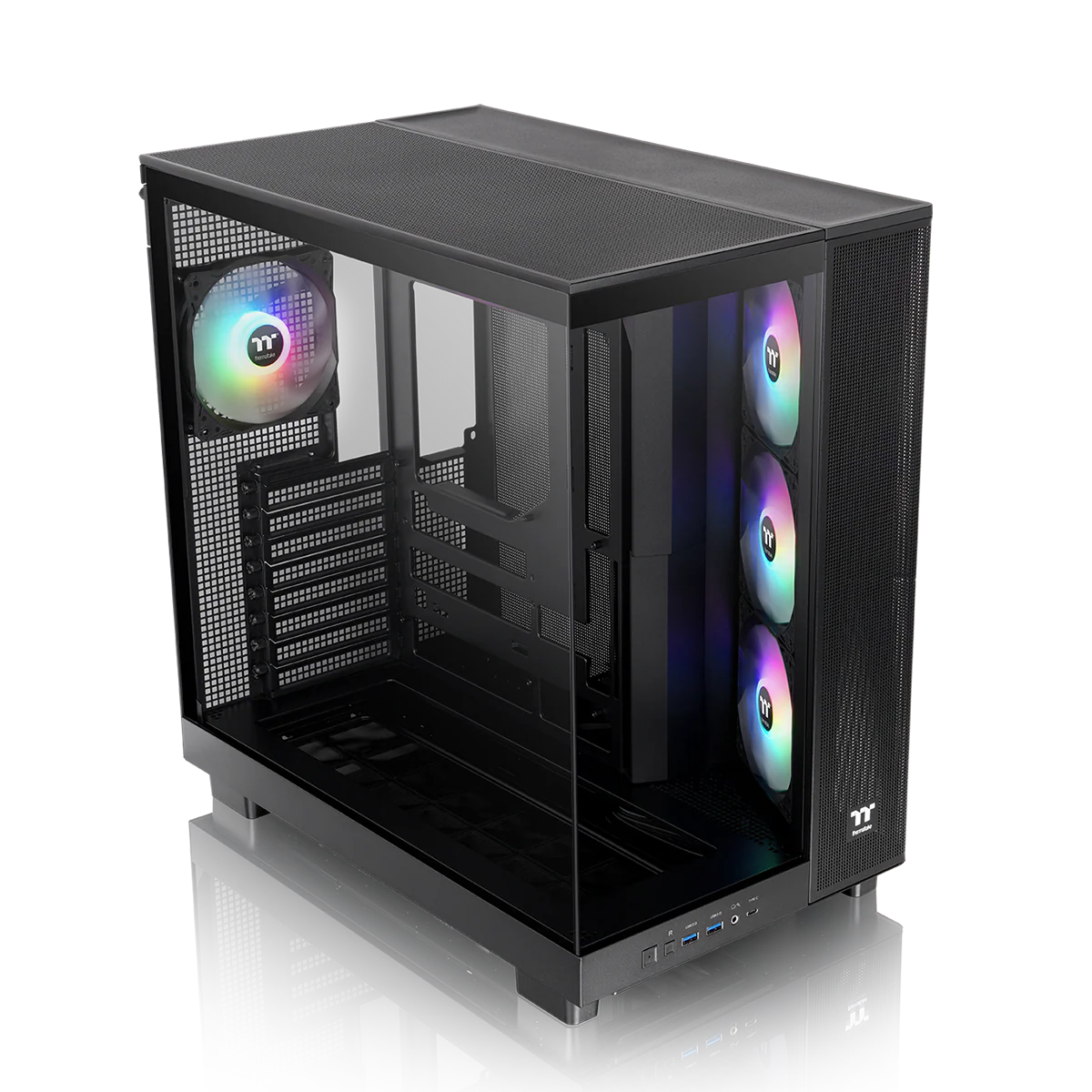 View 380 XL TG ARGB Mid Tower Chassis - Image 12