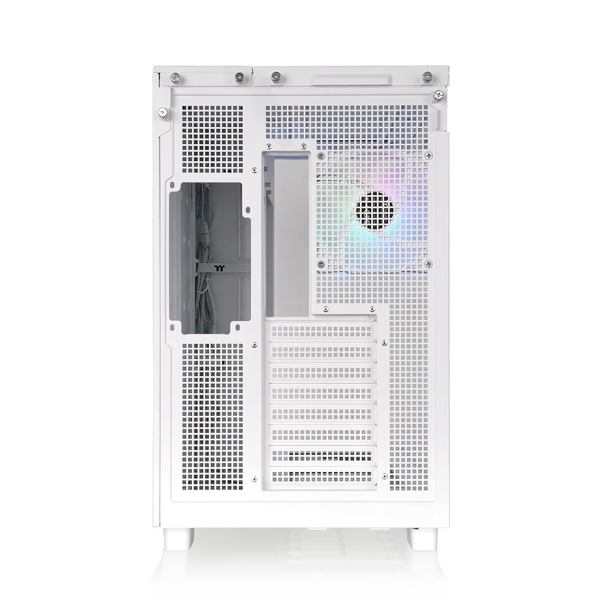 View 380 XL TG ARGB Snow Mid Tower Chassis - Image 5