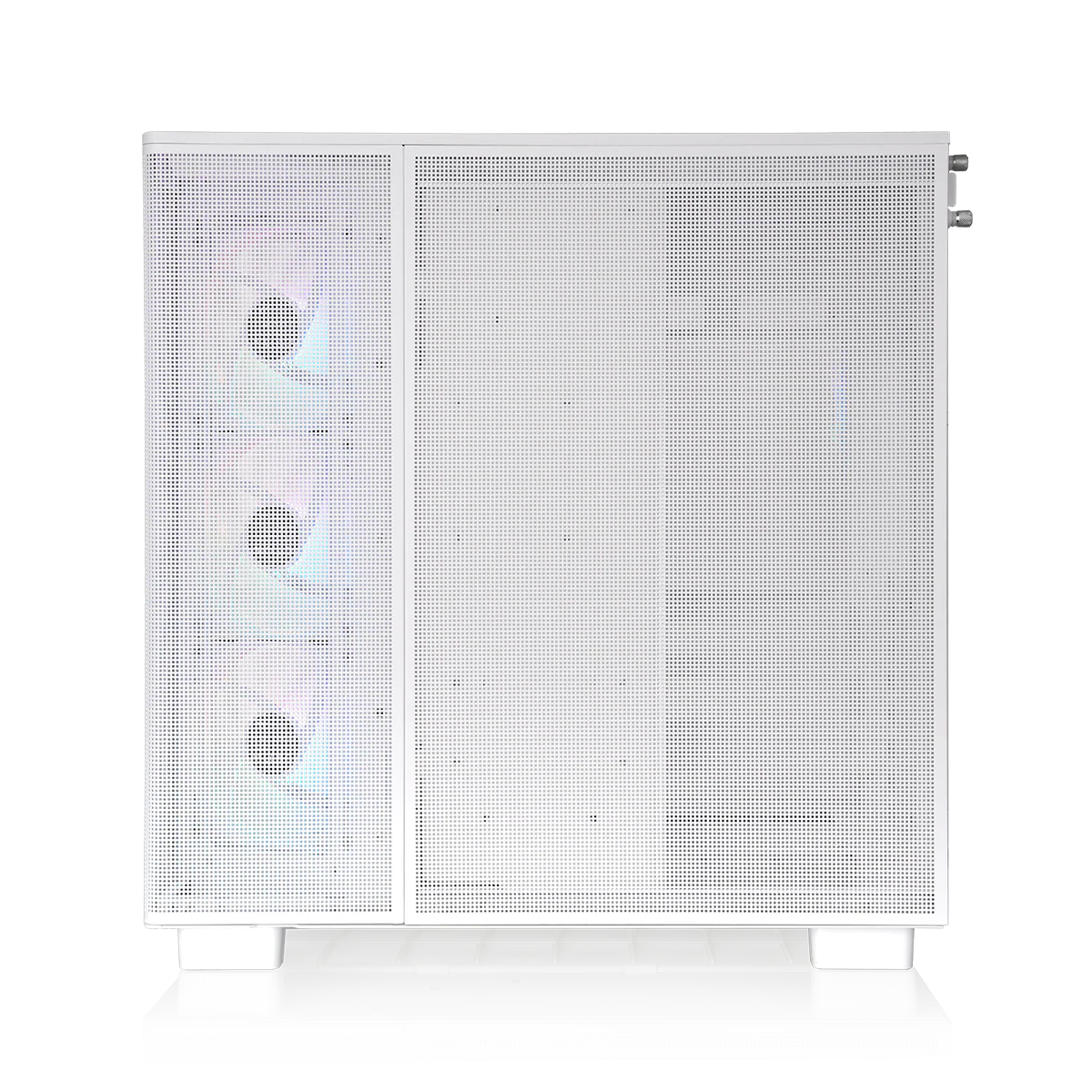 View 380 XL TG ARGB Snow Mid Tower Chassis - Image 6