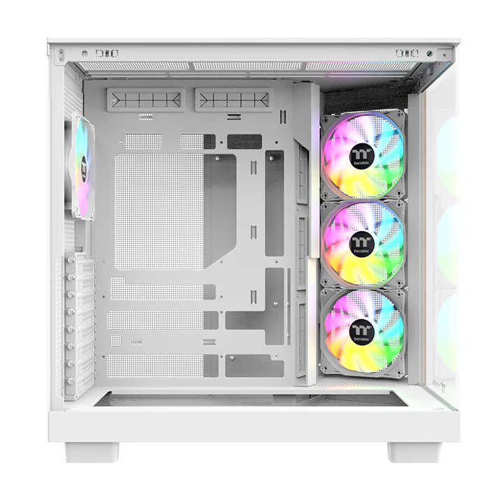 View 380 XL WS ARGB Snow Mid Tower Chassis - Image 3