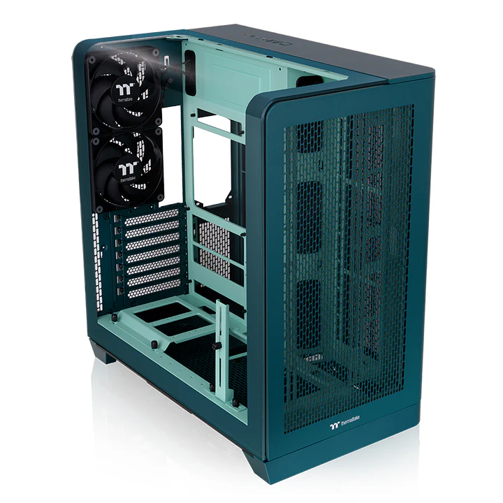 View 390 Air Transformative Teal Mid Tower Chassis