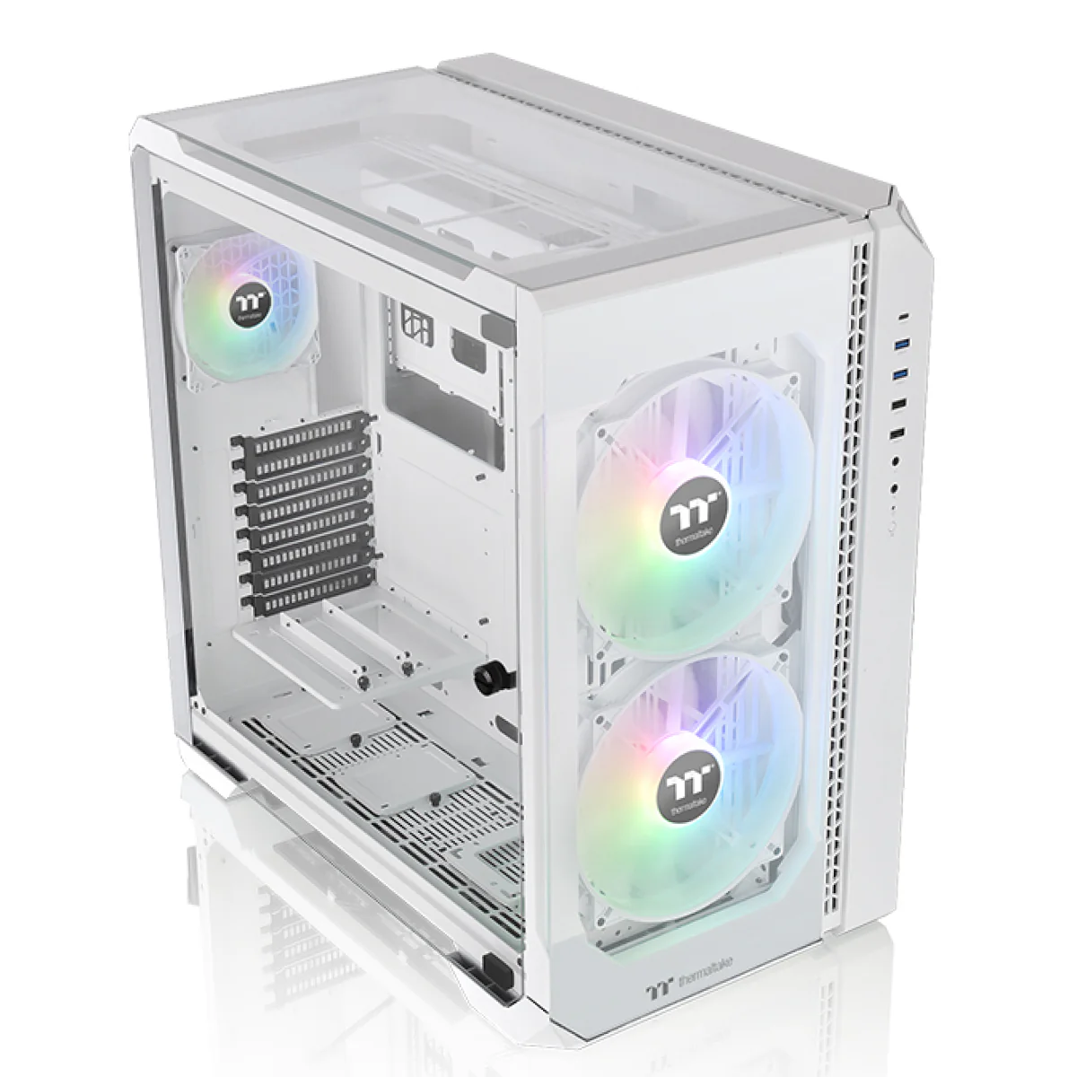 View 51 Tempered Glass Snow ARGB Edition