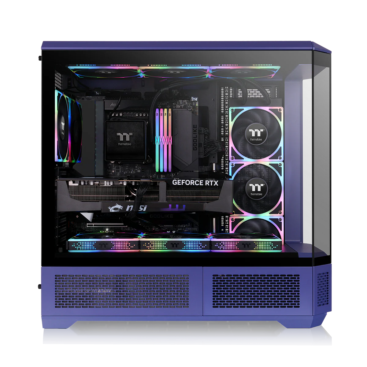 View 600 TG Future Dusk Full Tower Chassis - Image 3