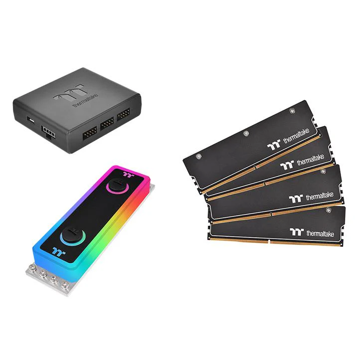 WaterRam RGB Liquid Cooling Memory DDR4 3600MHz 32GB (8GB x 4) - Image 4
