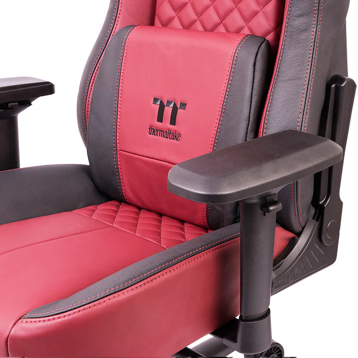 X COMFORT Real Leather Burgundy Red - Image 4