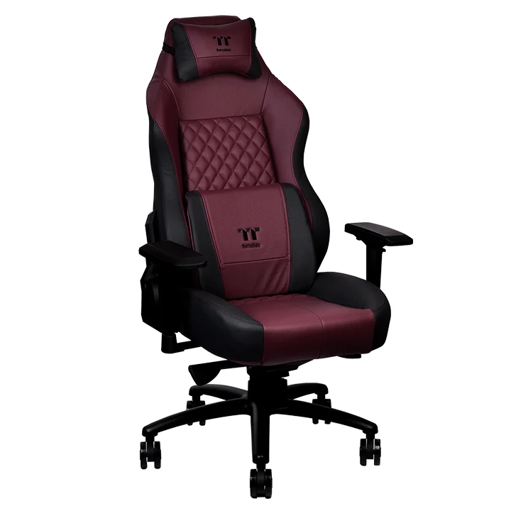 X Comfort Real Leather Burgundy Red  Gaming Chair - Image 2