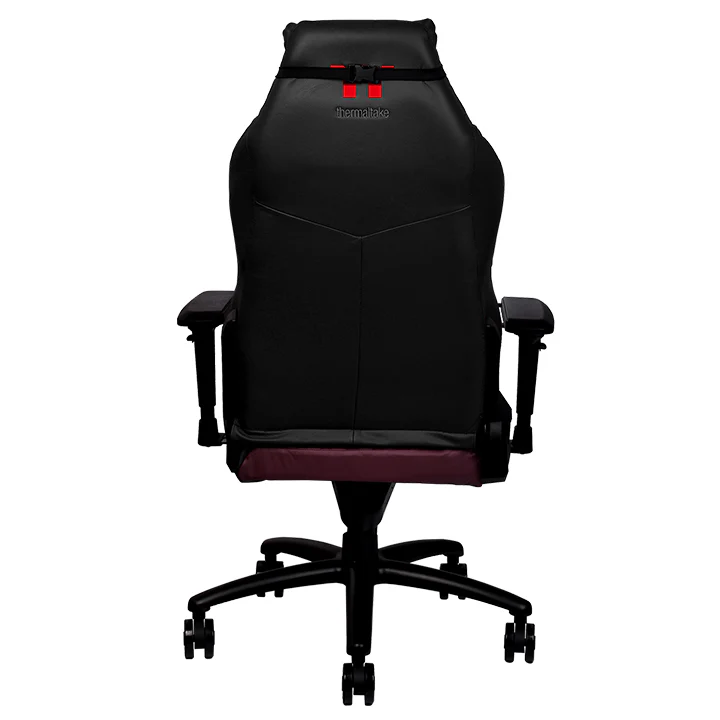 X Comfort Real Leather Burgundy Red  Gaming Chair - Image 6